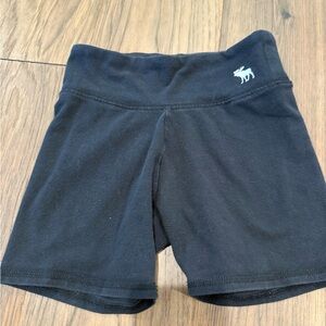 Abercrombie Kids Black Shorts Girls 7/8